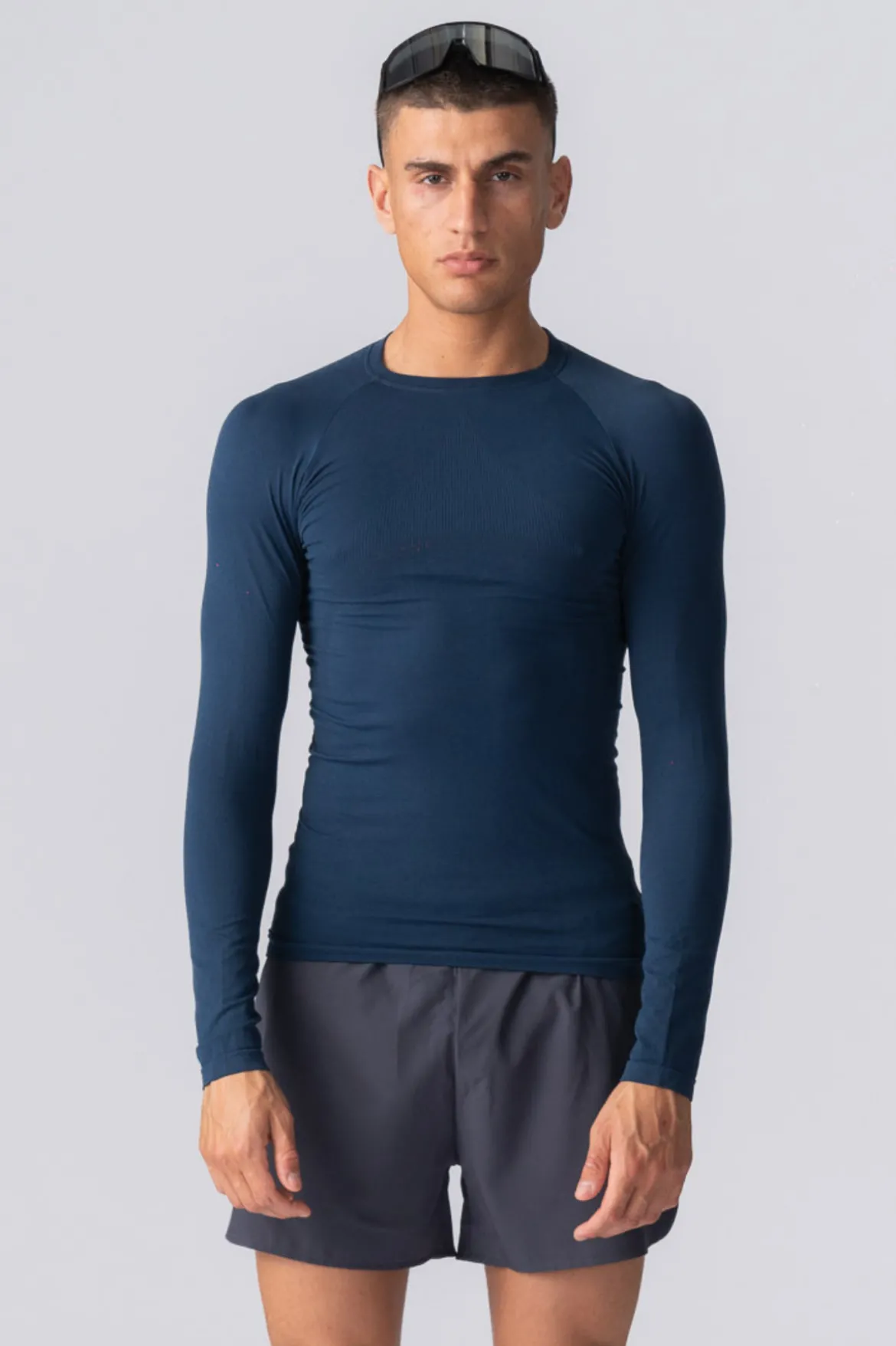 Prime Langærmet T-shirt - Navy