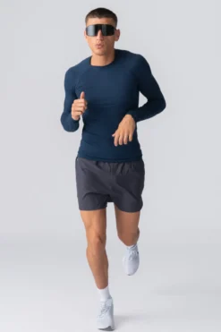 Prime Langærmet T-shirt - Navy