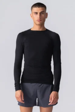 Prime Langærmet T-shirt - Sort