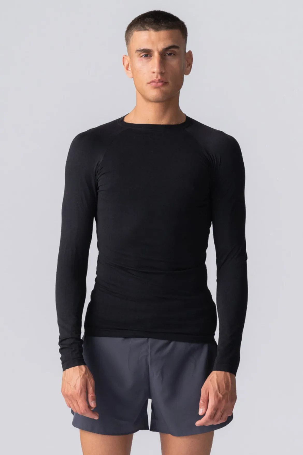 Prime Langærmet T-shirt - Sort