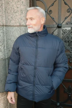 Puffer Jakke - Navy