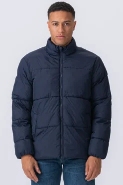 Puffer Jakke - Navy