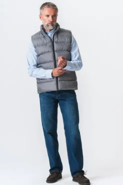Puffer Vest - Grå