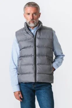 Puffer Vest - Grå