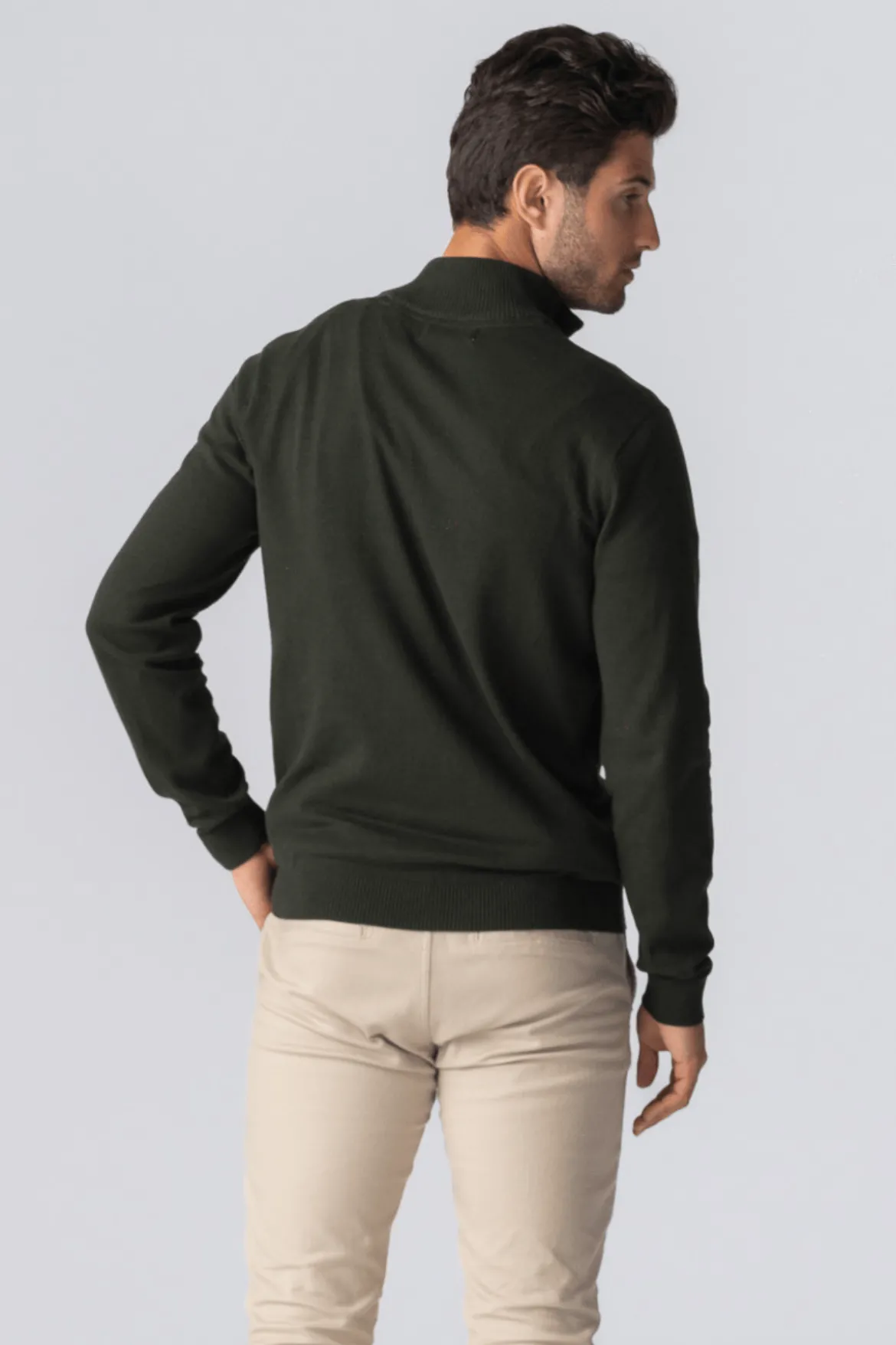 Pullover Half Zip - Army