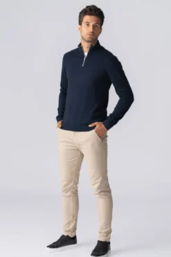 Pullover Half Zip - Navy