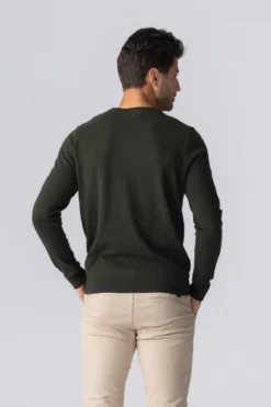 Pullover Rundhals - Army