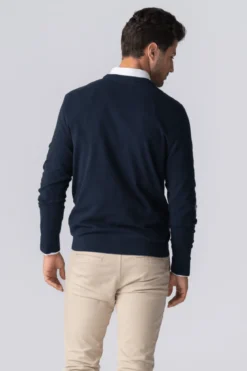 Pullover Rundhals - Navy