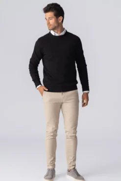 Pullover Rundhals - Sort