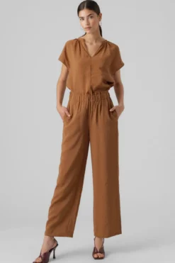 Queeny Regular Pants - Toffee