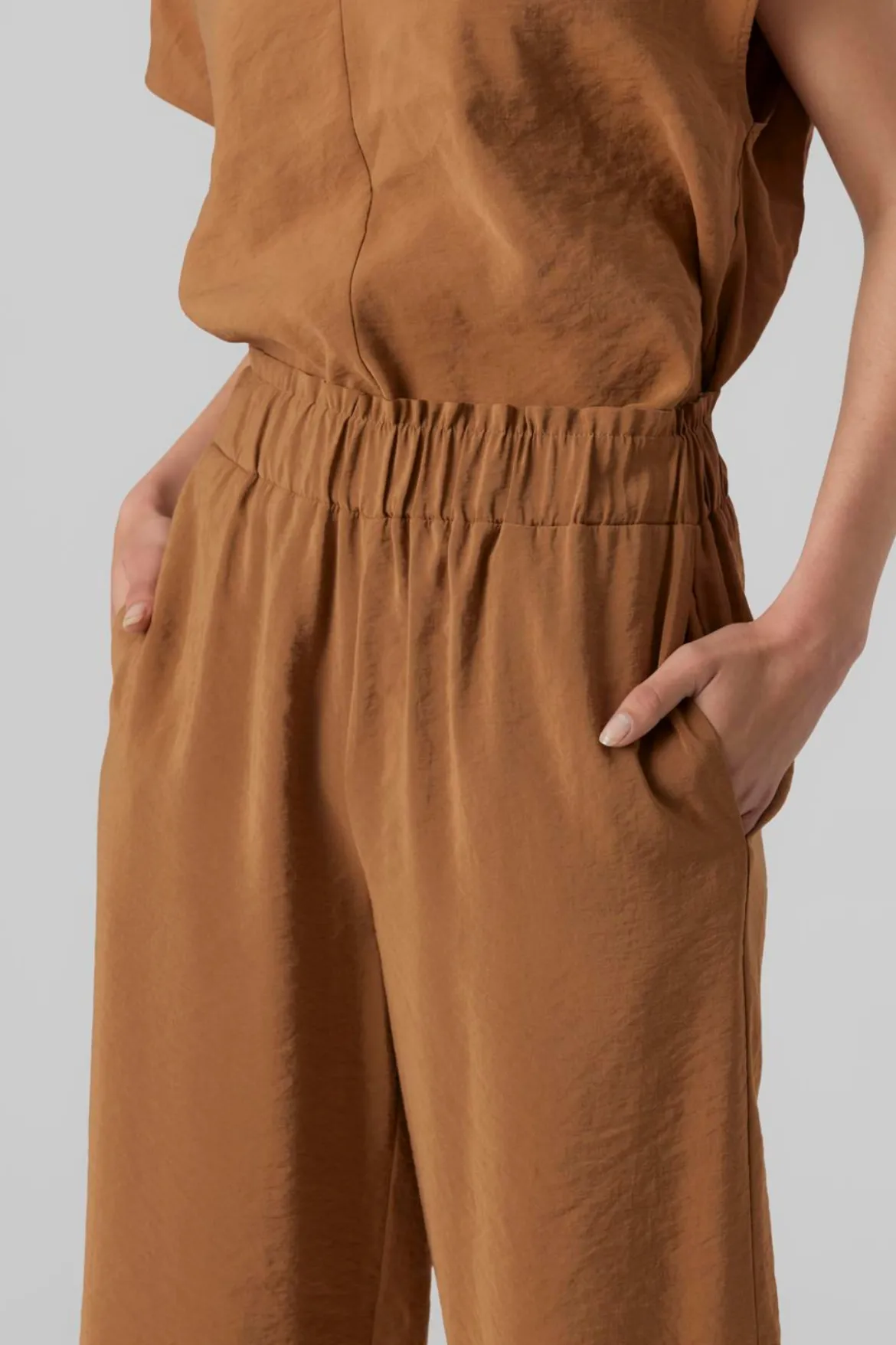 Queeny Regular Pants - Toffee