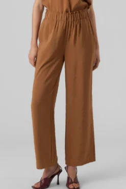 Queeny Regular Pants - Toffee