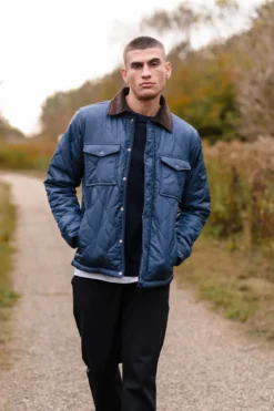 Quiltet Jakke - Navy