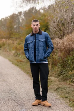 Quiltet Jakke - Navy