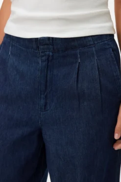 Rae Wide Jeans - Mørkeblå Denim