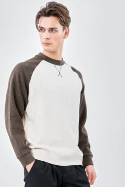 Raglan Sleeve Sweater - Apricot
