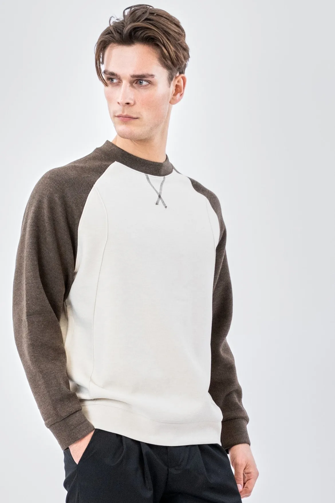 Raglan Sleeve Sweater - Apricot