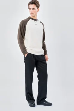 Raglan Sleeve Sweater - Apricot