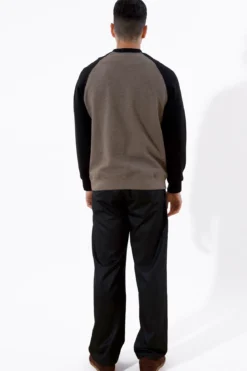 Raglan Sleeve Sweater - Støvet Grøn