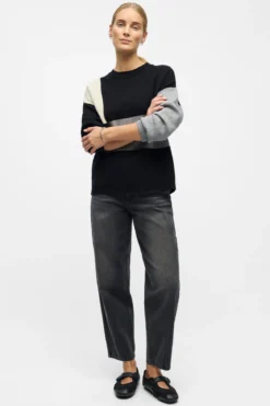 Ray Knit Pullover - Sort Sandshell
