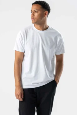 Regular T-shirt - Hvid