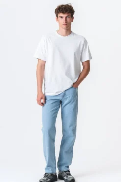 Relaxed Fit Jeans - Light Blue Denim