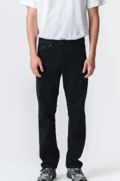 Relaxed Fit Jeans - Solid Black