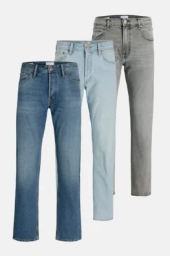 Relaxed Fit Jeans - (3 stk.)