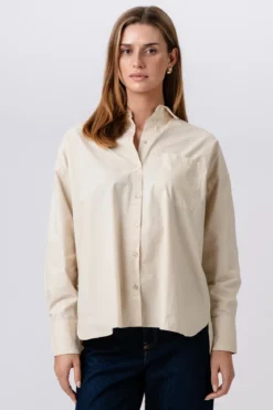 Relaxed Shirt - Beige