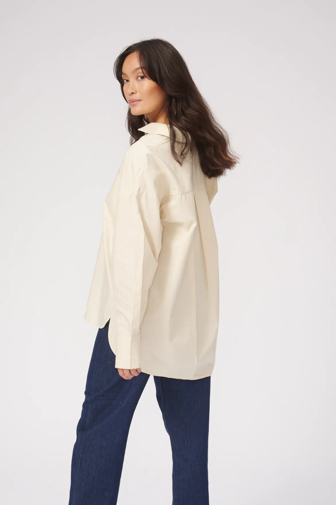 Relaxed Shirt - Beige