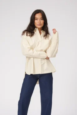 Relaxed Shirt - Beige
