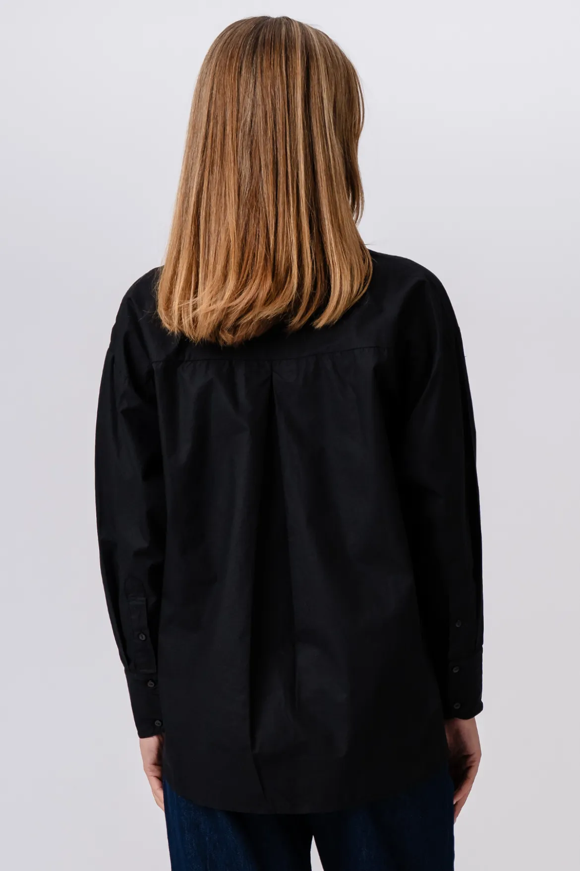 Relaxed Shirt - Sort