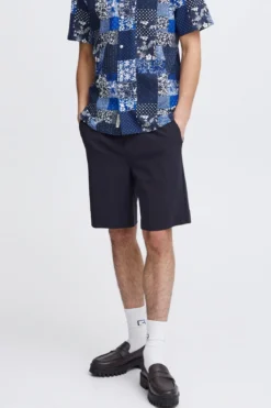 Relaxed Shorts - Navy