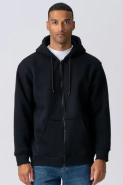 Relaxed Zip Hoodie - Sort