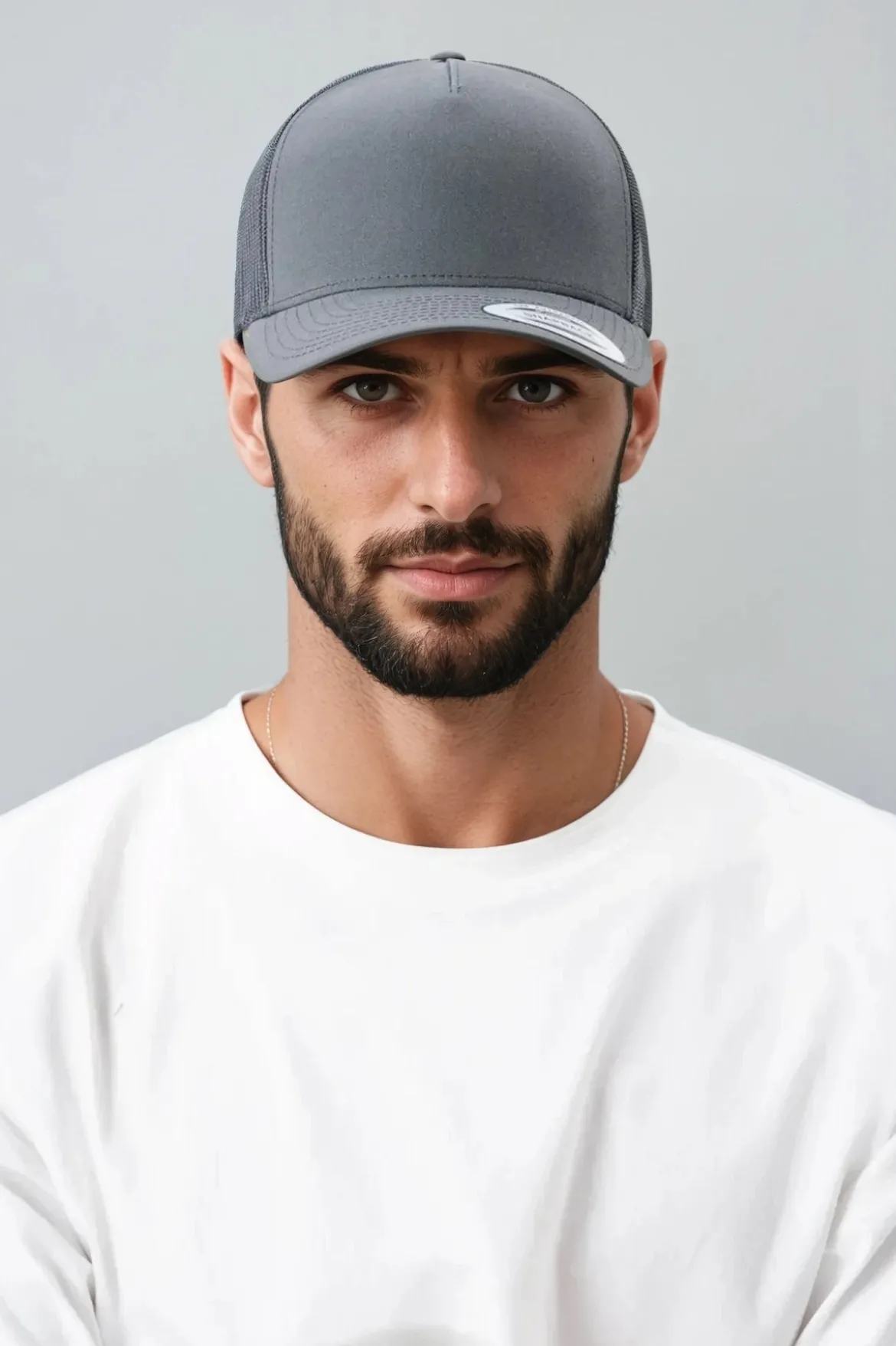 Retro Trucker Cap - Charcoal