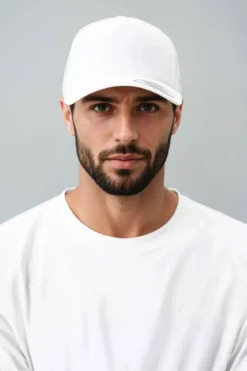 Retro Trucker Cap - White