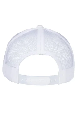 Retro Trucker Cap - White