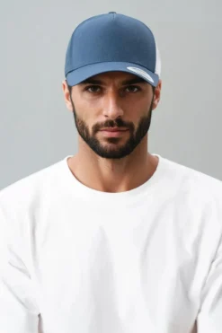 Retro Trucker Colored Front - navy