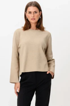 Reynard O-Neck Pullover - Humus