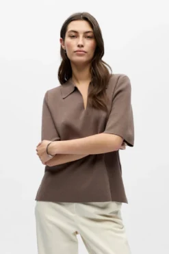 Reynard Polo Knit - Morel