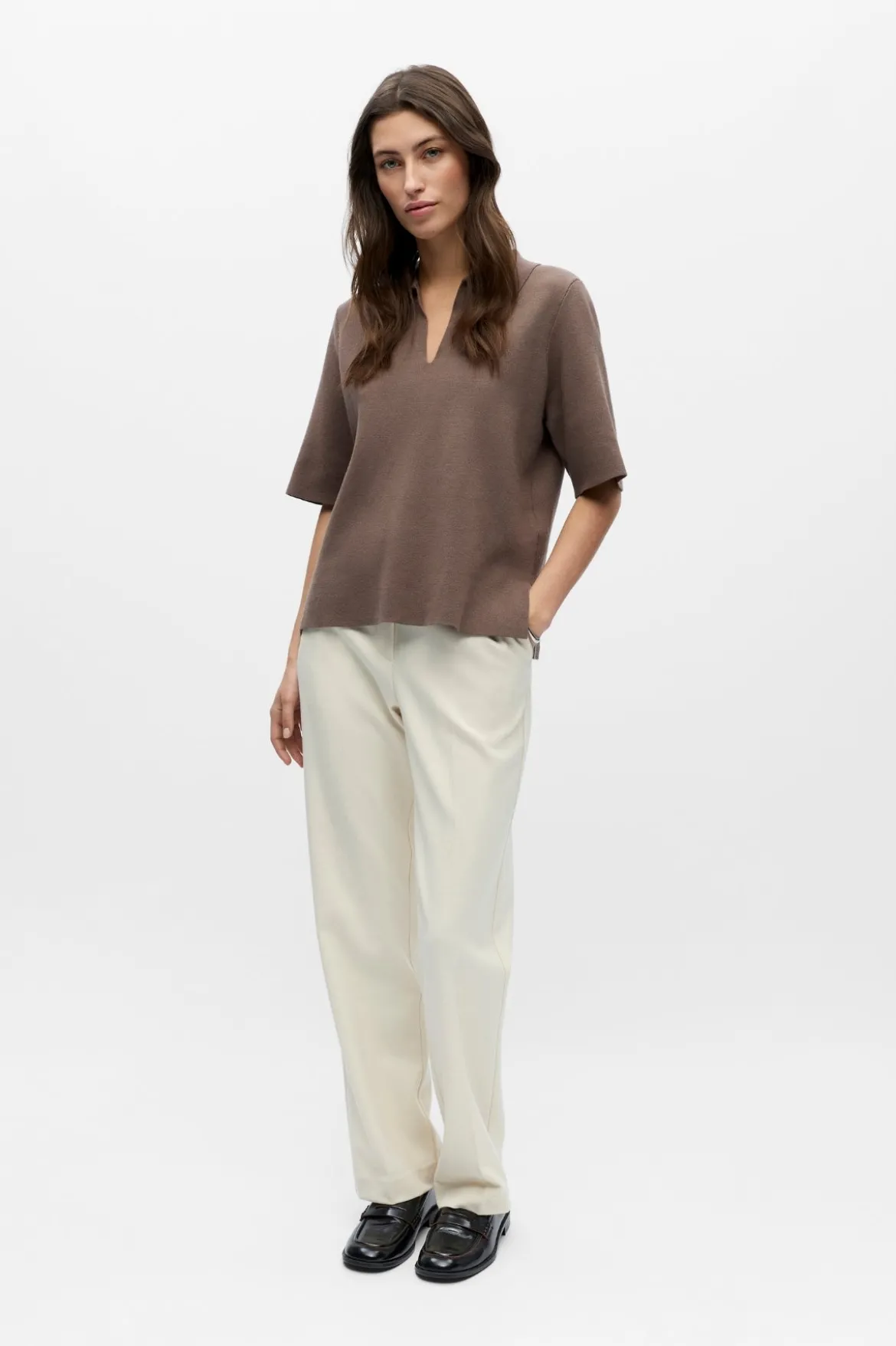 Reynard Polo Knit - Morel