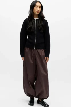Reynard Strik Cardigan - Sort