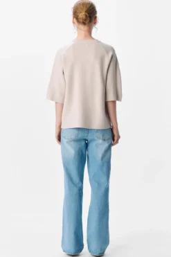 Reynard 2/4 Strik Pullover - Sølvgrå