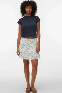 Rine Kort Nederdel - Snow White - Marguerite Blue Jasper