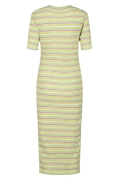 Roberta Dress - Mint Stripe