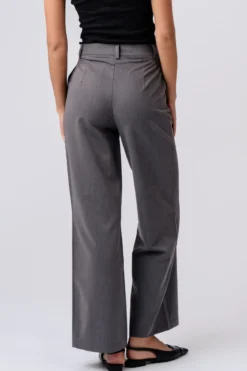Rosalie Wide Pants - Grå