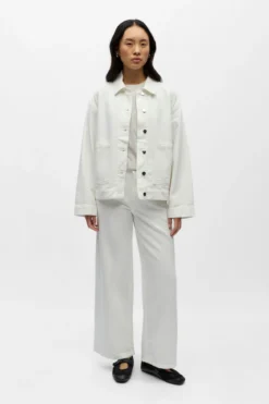 Rosie Overshirt - Cloud Dancer