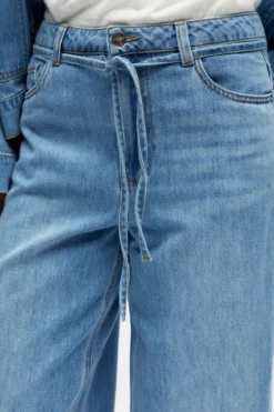 Rosie Wide Jeans - Light Blue Denim