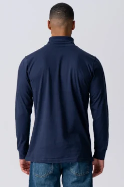 Rullekrave trøje - Navy