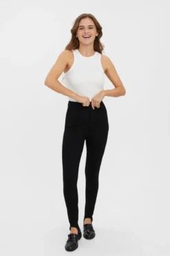 Satia Leggings - Sort